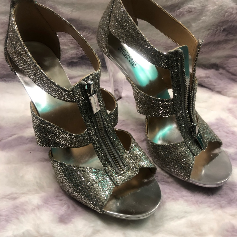 MK Sparkle Heel (never worn)